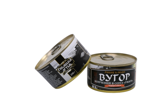 Угорь копченый в соусе «Унаги» Рыбацкая Артель 230 г | Зображення 1