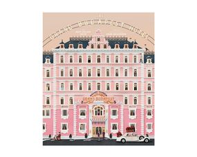 Книги о кино фотоальбом Уэс Андерсон Гранд Будапешт Отель The Wes Anderson Collection:The Grand Budapest Hotel