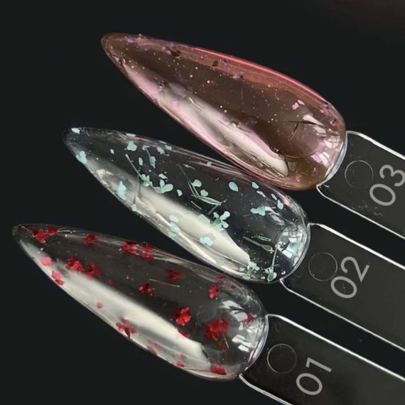 Гель з сухоцвітами Moon Full Flower Fairy Gel №FF03 5 мл | Зображення 1