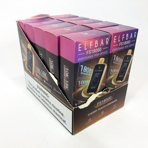 ELF BAR FS18000 смак Вишня Персик Лимон (Cherry Peach Lemon) (ws14473) | Зображення 3
