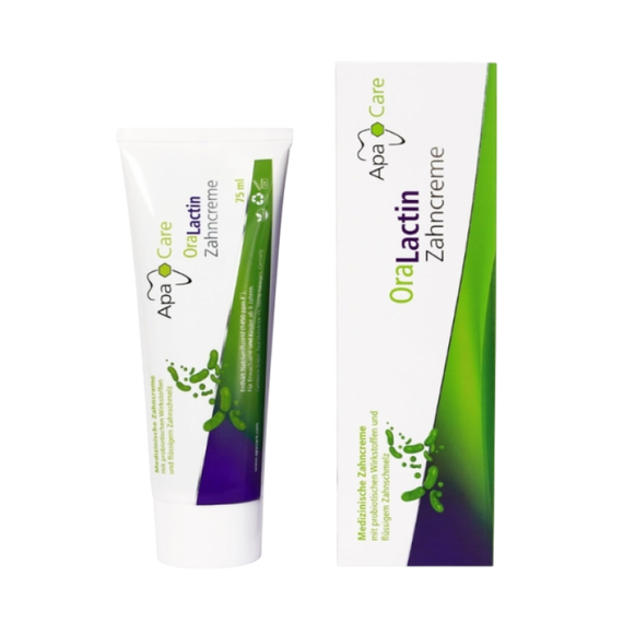 Постбіотична зубна паста ApaCare OraLactin (75 мл.)