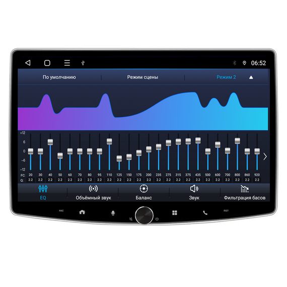 Автомагнитола Андроид 1DIN Terra А110Т DSP, 2+32 Гб, 10.1" QLED 1280x720 | Зображення 1
