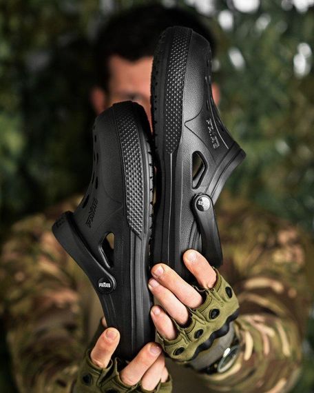 Крокси чорні ДЛ6587 | Зображення 2