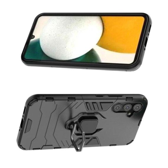 Чехол бампер Primolux Ring Armor для телефона Samsung Galaxy A34 5G (SM-A346) - Black | Зображення 1