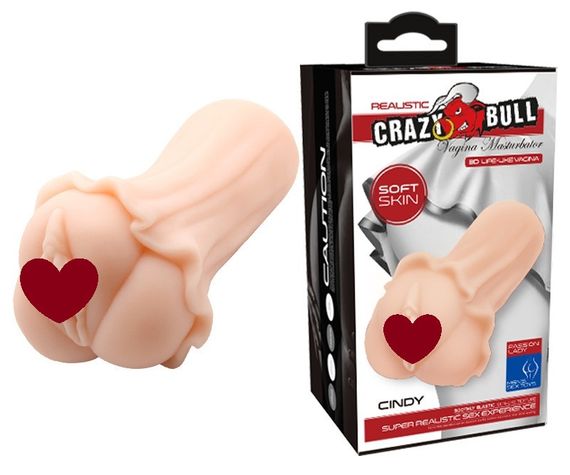 Вагіна-мастурбатор CRAZY BULL-Cindy, BM-009188 Sex Aura