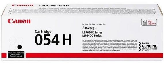 Картридж Canon 054H MF641/643/645, LBP-621/623 Black (3100 стр) (3028C002)