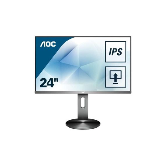Монитор AOC I2490PXQU / 24" (1920x1080) IPS / 1x HDMI, 1x DP, 1x VGA, 2x Audio, 4x USB 3.0 / 2x 2W / VESA 100x100 б/у | Зображення 1