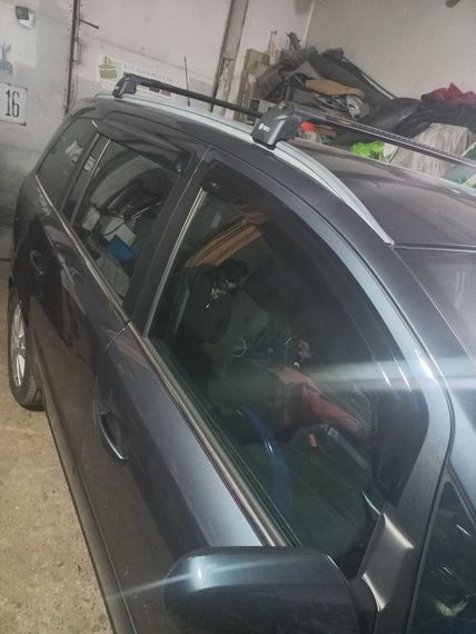 Вітровики (4 шт, HIC) для Opel Zafira B 2005-2011 рр | Зображення 2
