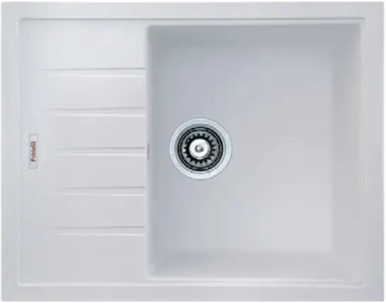 Кухонна мийка Fabiano Classic 62x50 Alpine White 8221.201.0251