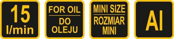 Насос помпа бочковий Польща ручний ротаційний міні для олії VOREL-78003 | Зображення 8