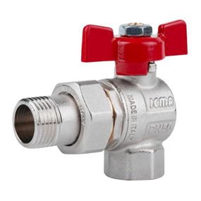 Кран шаровой Icma FAR. ROSSA 1/2" угловой No361