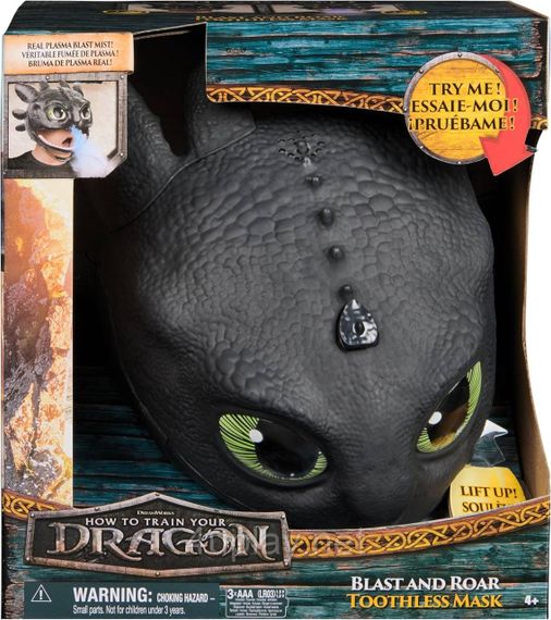 Игрушка интерактивная Dreamworks Dragons Как приручить дракона Маска Беззубик (SM66677/6072832) | Зображення 3