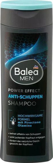 Шампунь чоловічий проти лупи Balea Men Anti-Schuppen Shampoo Power Effect 4067796179736 250 мл