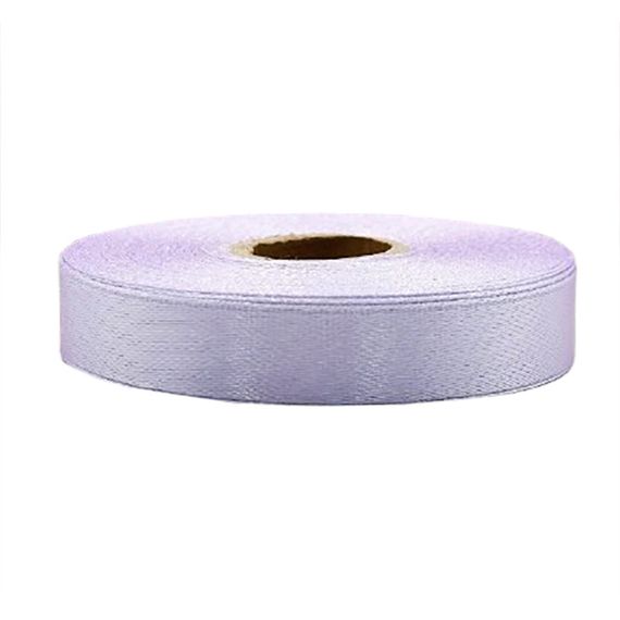 Атласна стрічка для рукоділля АБ-629, 1,2см x 23 м, Світло-бузковий