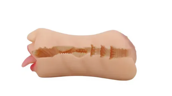 Мастурбатор c двумя входами Crazy Bull - Sarah soft skin, BM-009240N sexstyle | Зображення 7