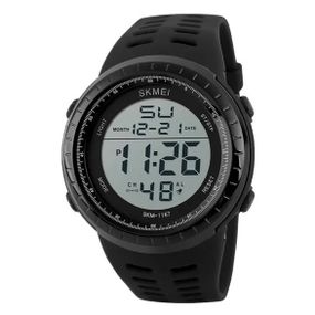 Годинник наручний чоловічий SKMEI 1167BK BLACK, армійський годинник протиударний. Колір: чорний