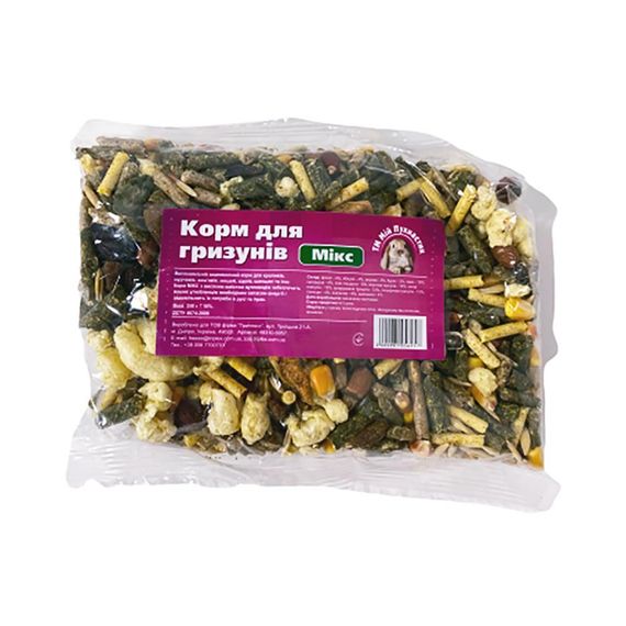 Мій Пухнастик корм для гризунів мікс, 250 г