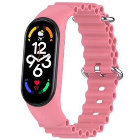Ремешок Ocean Band для Xiaomi Mi Band 7/6/5/4/3 Рожевий / Pink