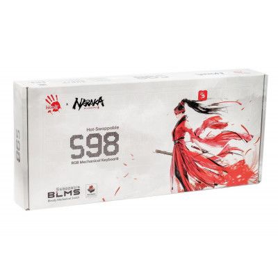 Клавиатура A4Tech Bloody S98 RGB Red Switch USB Naraka (4711421000383) | Зображення 6