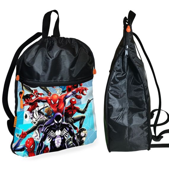 Рюкзак-мішок для школи Людина-павук «Spider-Man» дитяча сумка для взуття та спортивного одягу (01512)