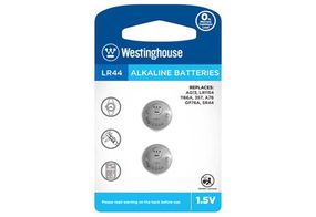 Лужні Кнопкові батарейки LR44-BP2 (AG 13) (357) (A76) GP76A) Westinghouse (ціна вказана за 1 штуку)