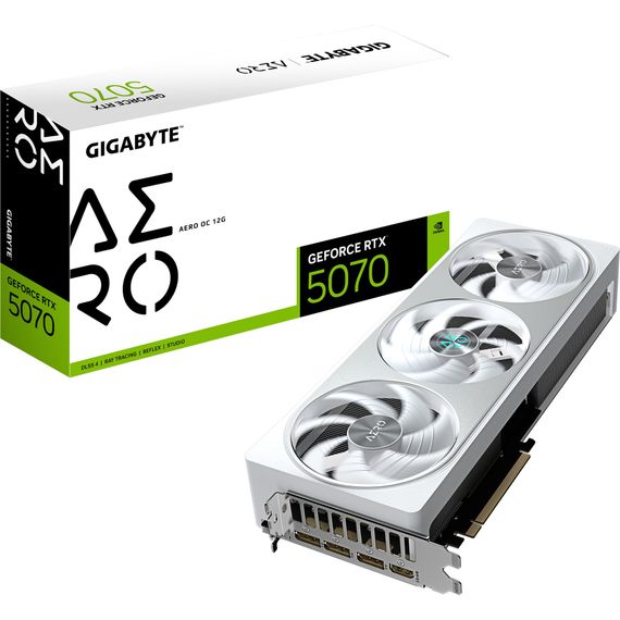 Відеокарта GIGABYTE GeForce RTX5070 12Gb AERO OC (GV-N5070AERO OC-12GD) | Зображення 9