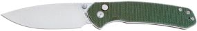 Ніж CJRB Large Pyrite Micarta OD Green