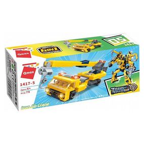 Дитячий Конструктор Qman 1417-1-6 будтехніка, 79 дет  Iron Jib Crane