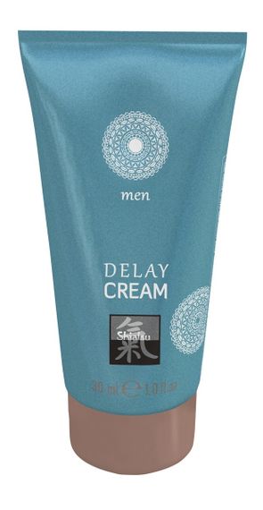 Крем пролонгатор для мужчин SHIATSU Delay Cream, 30 мл Sex Aura | Зображення 1