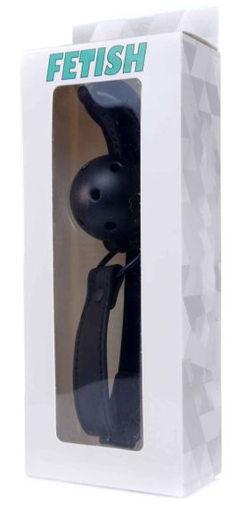 Кляп Fetish Boss Series - Ball Gag rubber Black 3, BS6100035 Sex Aura | Зображення 5