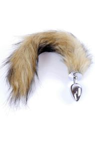 Анальна пробка Exclusivity Fox Tail Коричневий XL