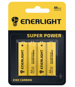 Батарейка сольова AA/R6 (бл-4шт) Enerlight SuperPower