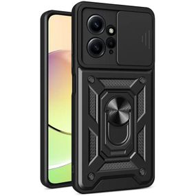 Чехол Ummi Camshield Serge Ring для Xiaomi Redmi Note 12 4G Черный