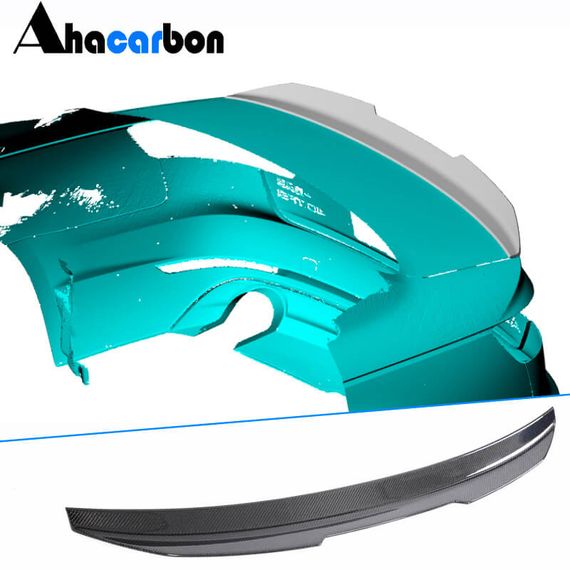 Спойлер V4 (для SD Carbon) для Ауди A4 B9 2015-2024 гг