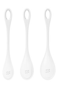 T360187 набір вагінальних кульок Satisfyer Yoni Power 1 White, Білий