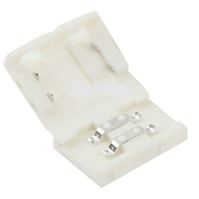 Коннектор пластиковый 10mm  Connector NEW 2pin | Зображення 2