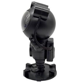 Ночник-проектор з проекцією зоряного неба Астронавт з пультом та колонкою Чорний