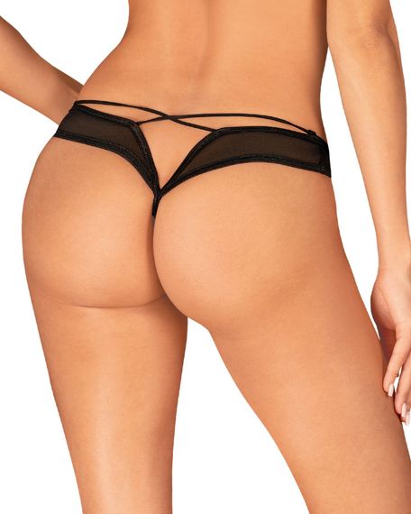 Трусики Obsessive Roxelia crotchless thong XL/2XL | Зображення 1