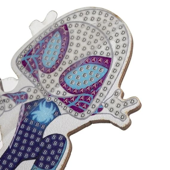 Набор для творчества со стразами "Женщина Паук" Crystal Art CAFGR-MCU016 на подставке | Зображення 5