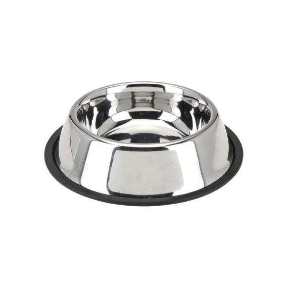 Миска SWI для собак металева на гумі 700 мл