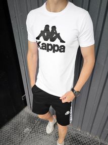 Чоловіча футболка Kappa біла