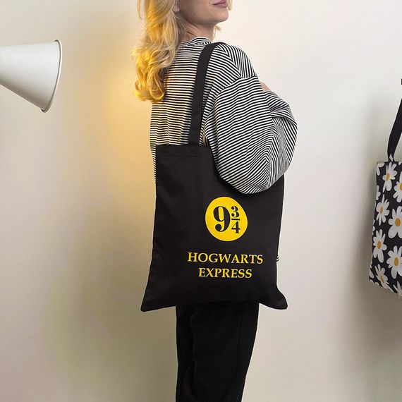 Эко сумка Market Hogwarts express 38x40 см (KOTM_23J009) | Зображення 1