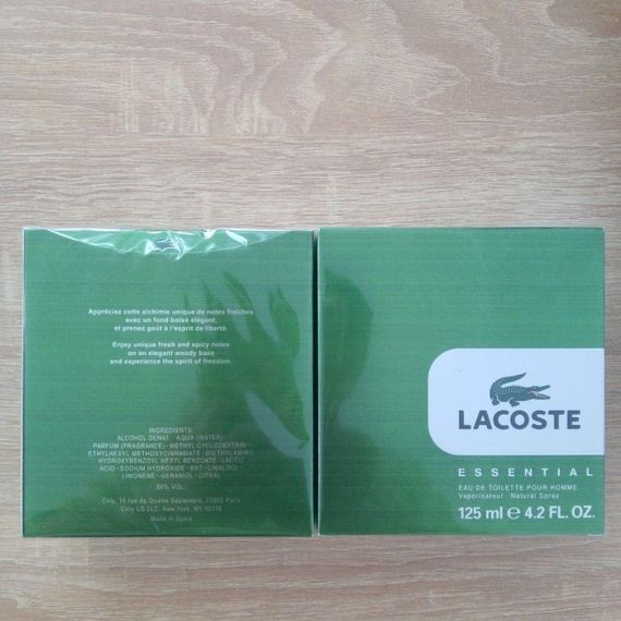 Чоловіча туалетна вода Lacoste Essential 125 мл | Зображення 3