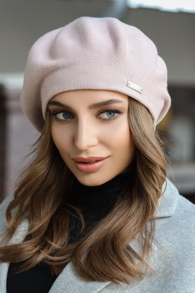 Берет «Виста» пудра
