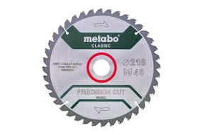 Полотно пилкове Metabo "PRECISION CUT WOOD - CLASSIC", 216X30, Z40 WZ 5°NEG. 628060000