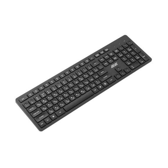 Клавіатура 2E KS260 Wireless Black (2E-KS260WB) | Зображення 1