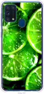 Чохол на Samsung Galaxy M31 M315F Зелені часточки лимона "852sp-1907-2448"