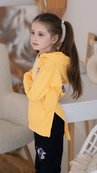 Худі для дівчинки Носи своє 158 Жовтий (p-4743-156969) | Зображення 6