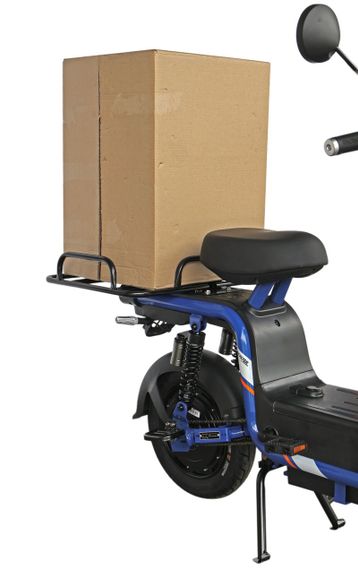Електроскутер Maxxter RUNNER (Black-Blue) | Зображення 7