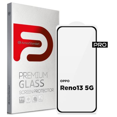 Стекло защитное Armorstandart Pro OPPO Reno13 5G Black (ARM81869)